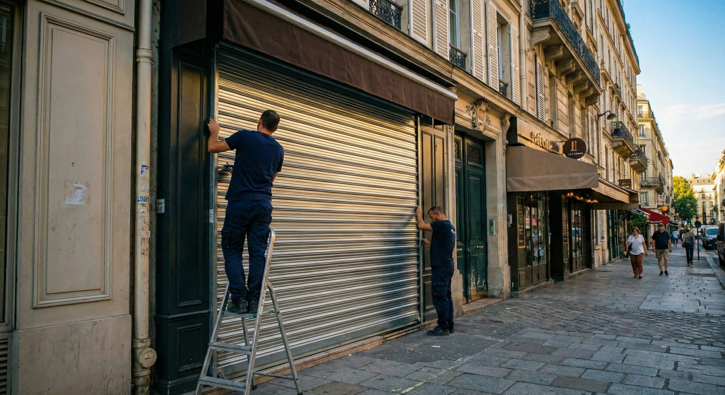 Installation à Paris 17
